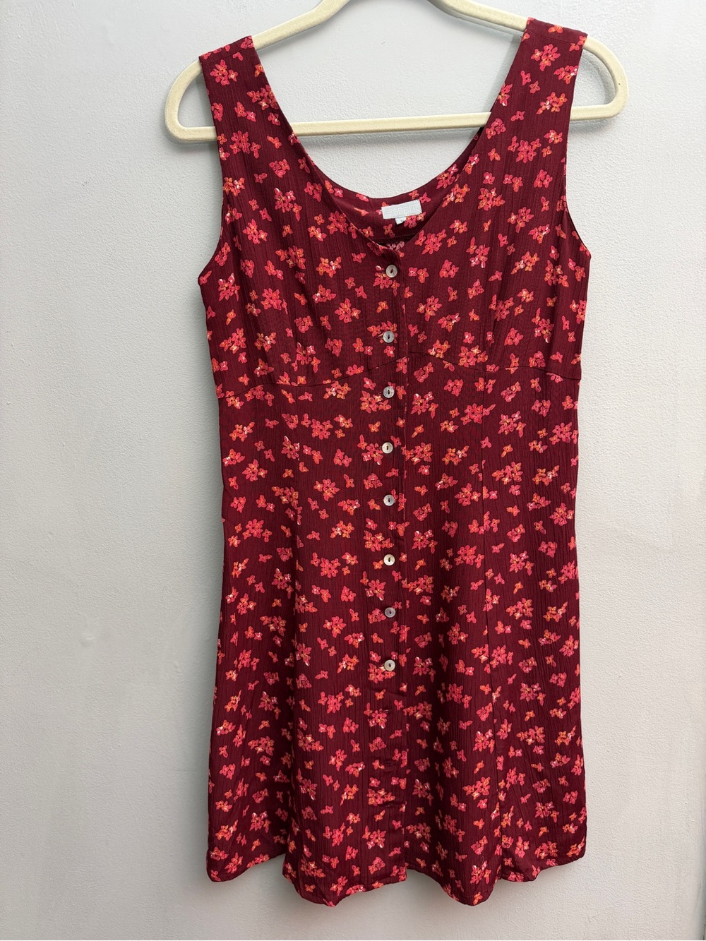 Vintage 90s Esprit Floral Tank Dress, Size 36 (US Small)